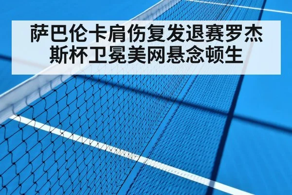 hard court tennis match